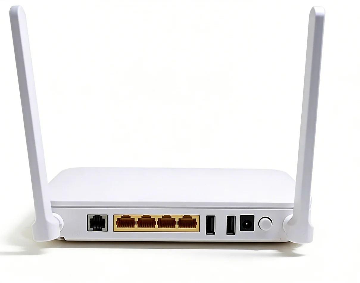 EG8145X6 4GE+1TEL+2USB+2.4G/5G Dual Band WIFI6 AX3000 Xpon Onu wireless router